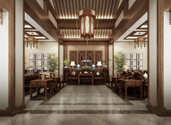 北京宛平城古典中式四合院設(shè)計(jì)